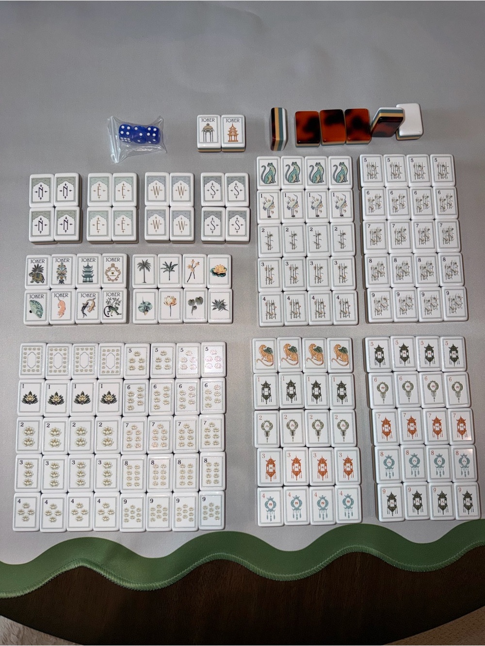 160 4 layer American Mahjong Tiles